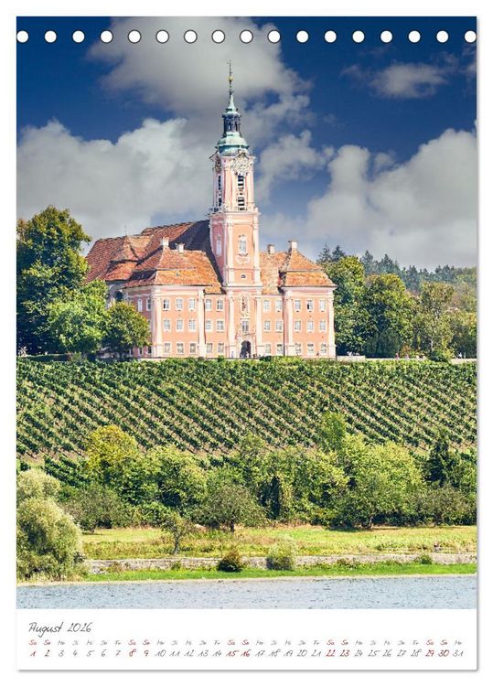 Produktbild: &Uuml;berlingen in 12 wundersch&ouml;nen Motiven (Tischkalender 2026 DIN A5 hoch), CALVENDO Monatskalender