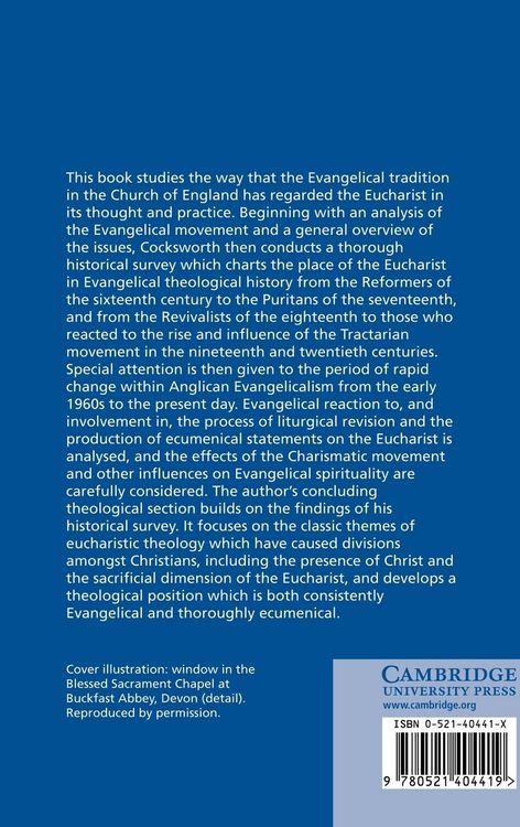Produktbild: Evangelical Eucharistic Thought in the Church of England
