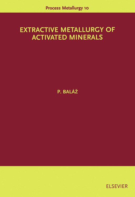 Produktbild: Extractive Metallurgy of Activated Minerals