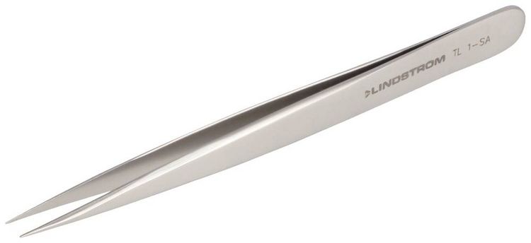 Produktbild: Lindstr&ouml;m TL 1-SA-SL Pr&auml;zisionspinzette 1 Spitz 120mm