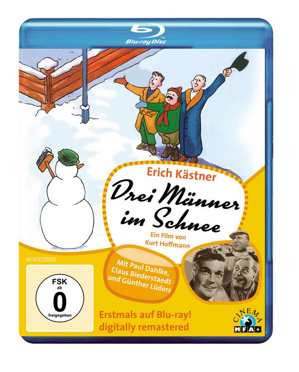Produktbild: Drei M&auml;nner im Schnee