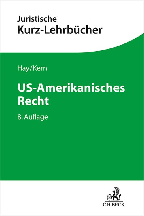 Bild vom Artikel US-Amerikanisches Recht vom Autor Peter Hay