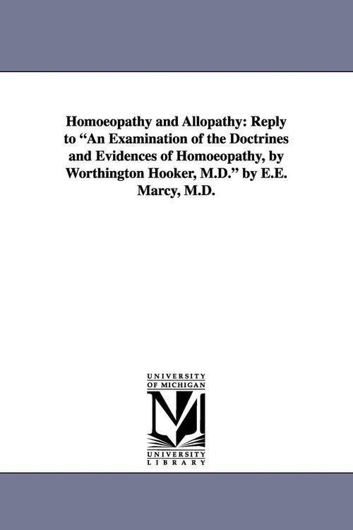 Produktbild: Homoeopathy and Allopathy