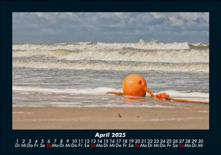 Produktbild: Nordsee 2025 Fotokalender DIN A5