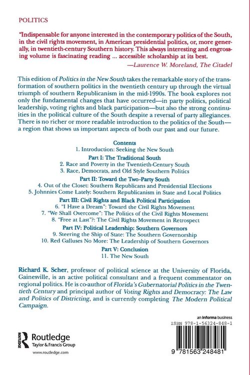 Produktbild: Politics in the New South