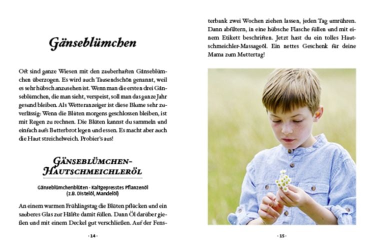 Das große kleine Buch: Kräuterwanderung mit Kindern
