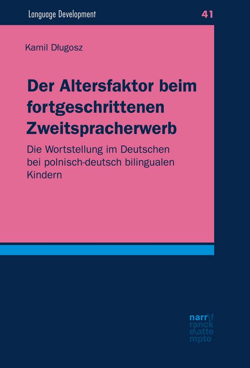 Produktbild: Der Altersfaktor beim fortgeschrittenen Zweitspracherwerb