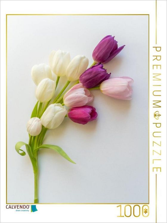 Produktbild: CALVENDO Puzzle Tulpenzauber | 1000 Teile Lege-Gr&ouml;&szlig;e 64x48cm Foto-Puzzle f&uuml;r gl&uuml;ckliche Stunden