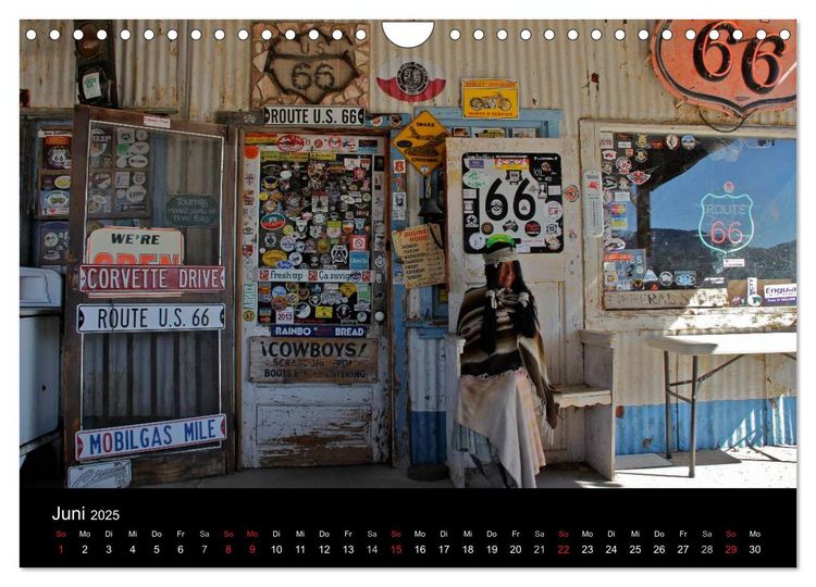 Produktbild: West of Midpoint (Wandkalender 2025 DIN A4 quer), CALVENDO Monatskalender