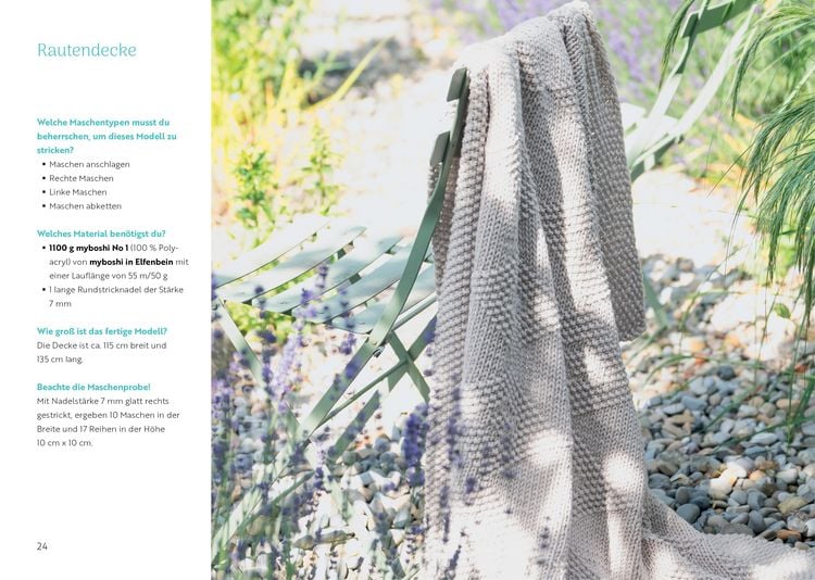 Produktbild: Kuschelige Decken und Plaids stricken und h&auml;keln