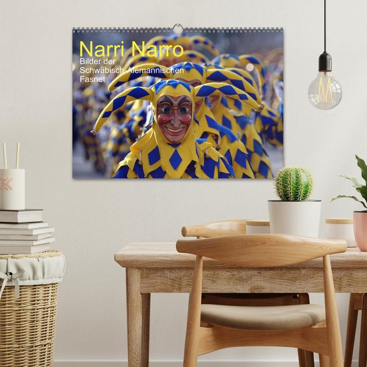 Produktbild: Narri Narro (Wandkalender 2026 DIN A3 quer), CALVENDO Monatskalender