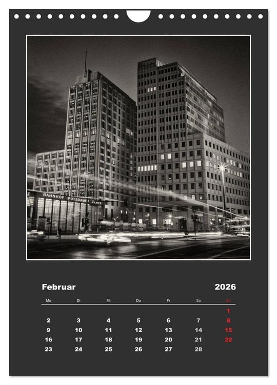 Produktbild: Berlin - Portrait einer Stadt (Wandkalender 2026 DIN A4 hoch), CALVENDO Monatskalender