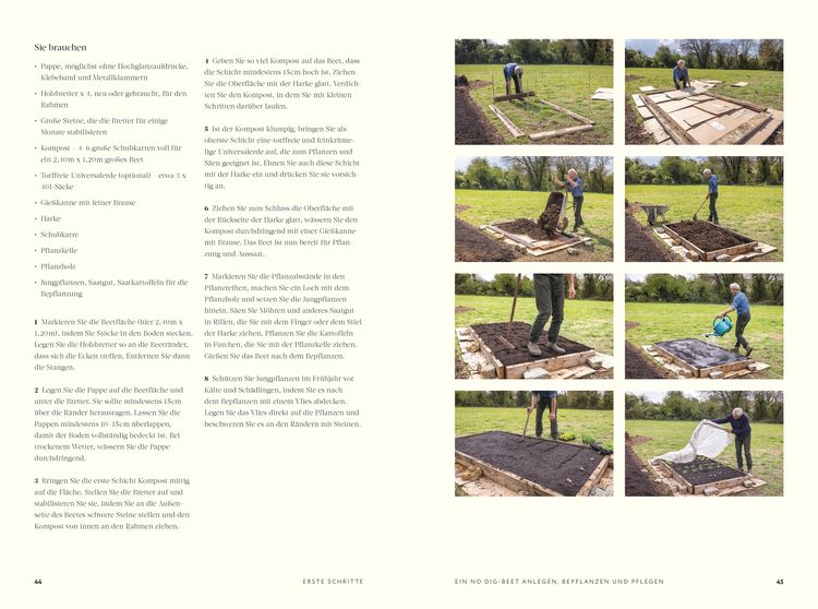 No Dig - Gärtnern ohne Umgraben