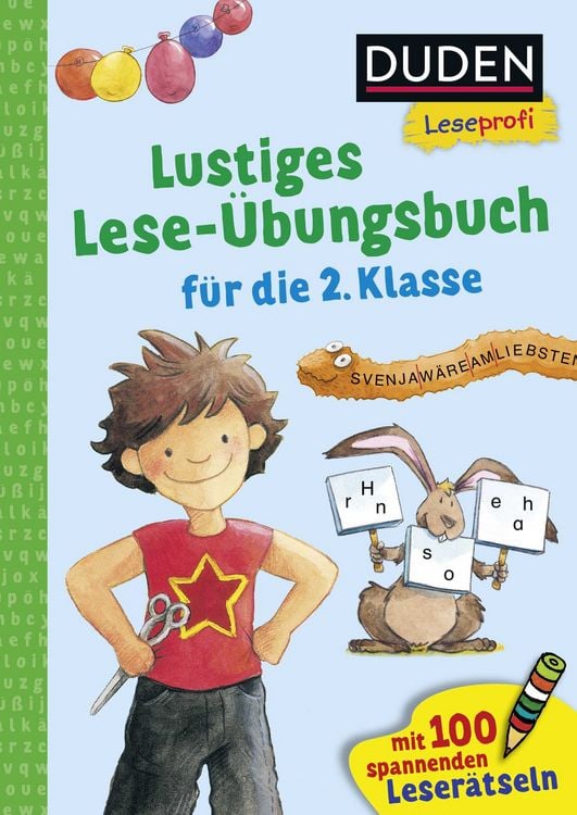 Produktbild: Duden Leseprofi &ndash; Lustiges Lese-&Uuml;bungsbuch f&uuml;r die 2. Klasse