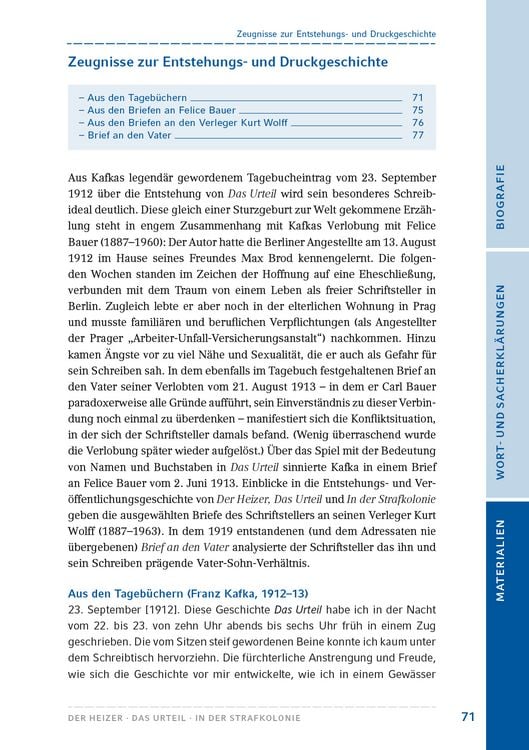 Produktbild: Der Heizer / Das Urteil / In der Strafkolonie