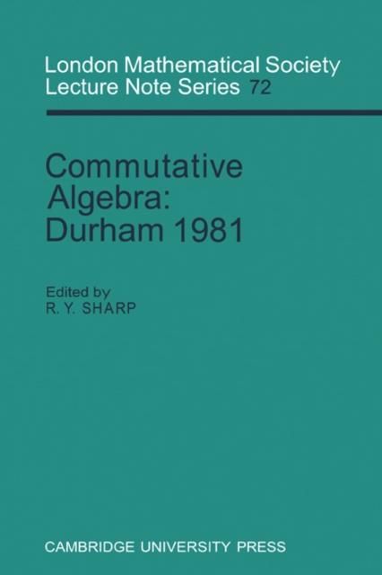 Produktbild: Commutative Algebra