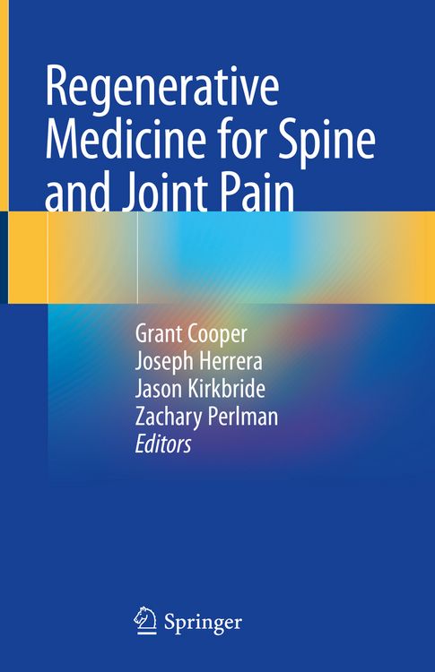 Produktbild: Regenerative Medicine for Spine and Joint Pain