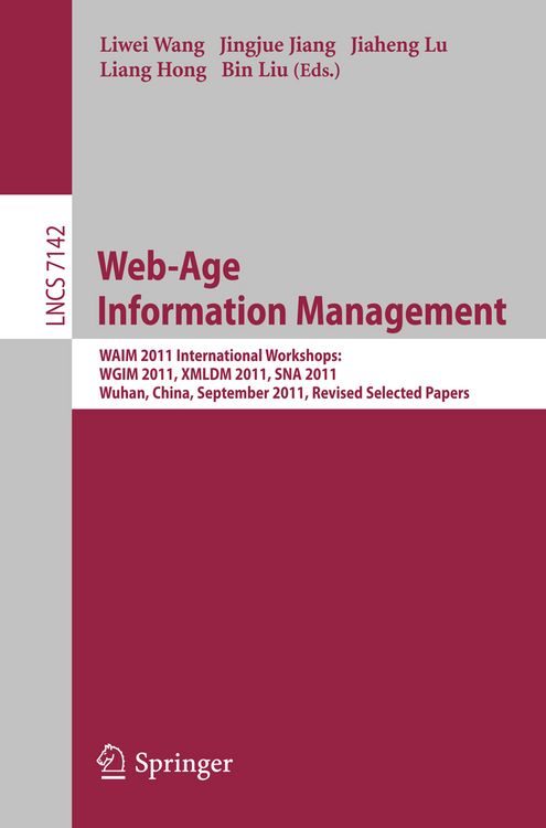 Bild vom Artikel Web-Age Information Management vom Autor Liwei Wang