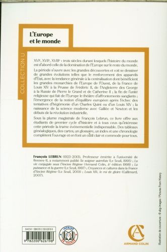 Produktbild: L'Europe et le monde : XVIe-XVIIIe si&egrave;cle