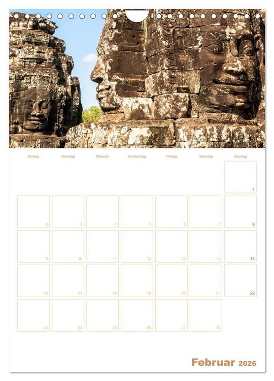 Produktbild: EXOTISCHES S&Uuml;DOSTASIEN - Planer 2026 (Wandkalender 2026 DIN A4 hoch), CALVENDO Monatskalender