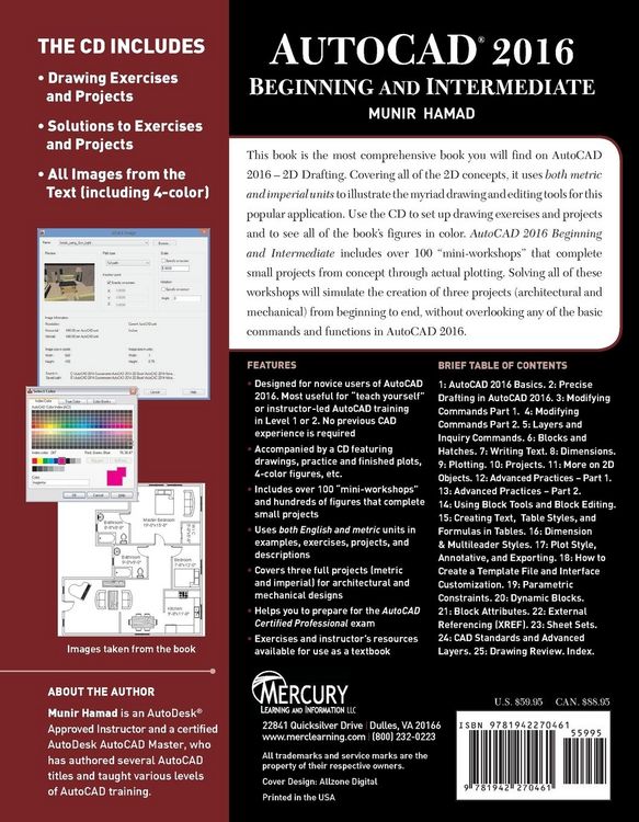 Produktbild: AutoCAD 2016. Beginning and Intermediate