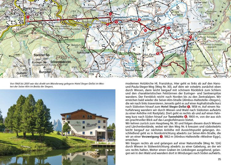 Produktbild: ROTHER Wanderf&uuml;hrer Seiser Alm
