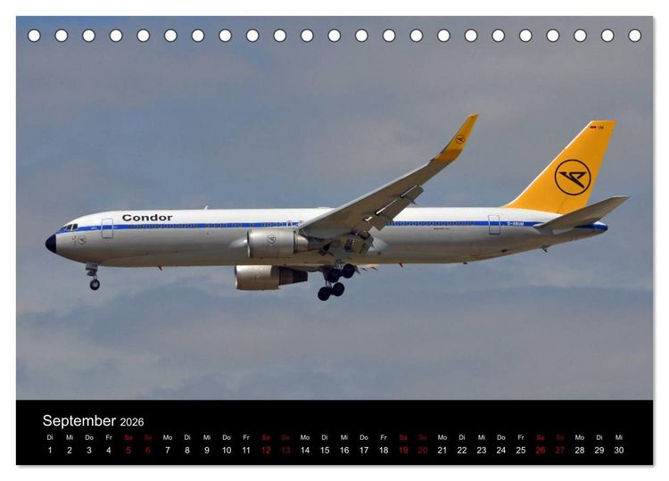 Produktbild: Im alten Glanz: Flugzeuge in Retro Livery (Tischkalender 2026 DIN A5 quer), CALVENDO Monatskalender