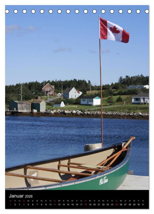 Produktbild: Kanada - Die Provinz Nova Scotia (Tischkalender 2026 DIN A5 hoch), CALVENDO Monatskalender