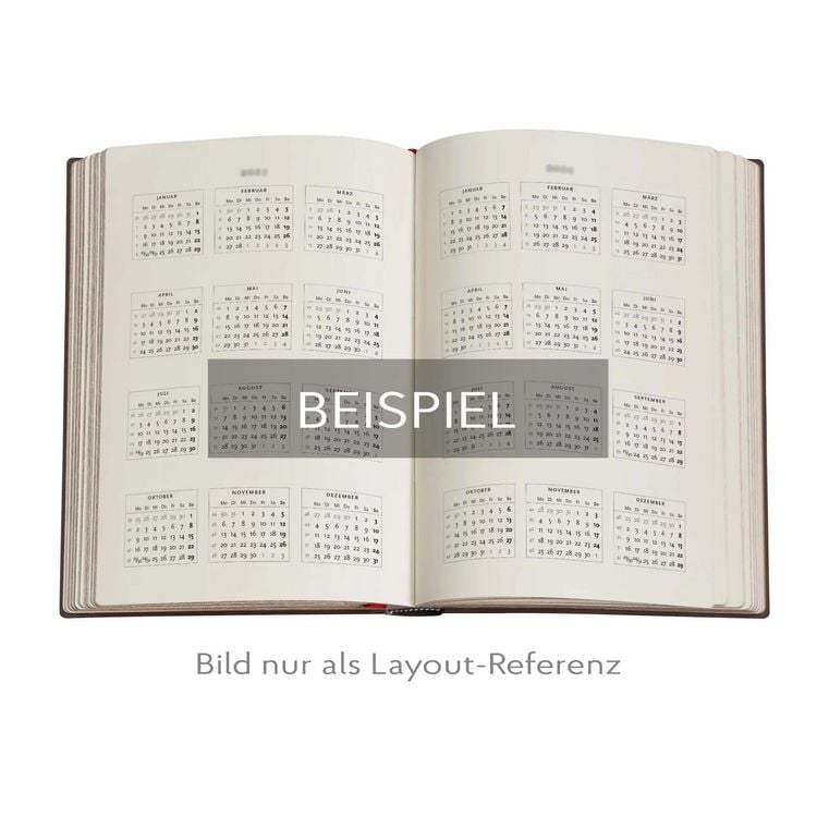 Produktbild: 18-Monatskalender 2025 - 2026 Himmlische Magie, Midi, Horizontal