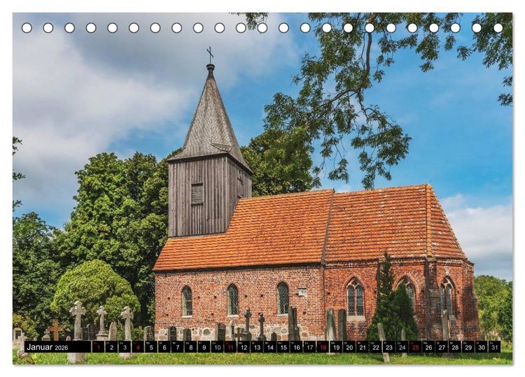 Produktbild: Entdeckungen auf der Insel R&uuml;gen (Tischkalender 2026 DIN A5 quer), CALVENDO Monatskalender