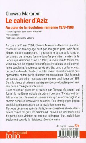Produktbild: Le cahier d'Aziz : au coeur de la r&eacute;volution iranienne : 1979-1988