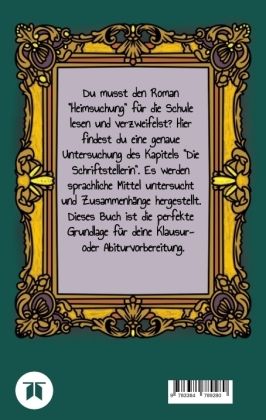 Produktbild: Abiturvorbereitung f&uuml;r das Fach Deutsch mit @hannasroth: "Die Schriftstellerin"