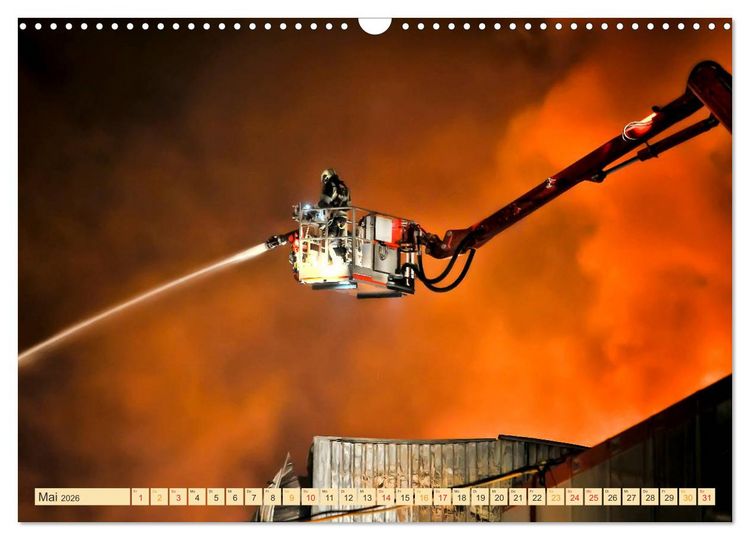 Produktbild: Feuerwehr - Eins&auml;tze (Wandkalender 2026 DIN A3 quer), CALVENDO Monatskalender