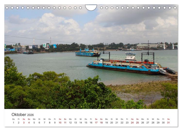 Produktbild: Kenia - Eine Entdeckungsreise durch das Land im Osten Afrikas (Wandkalender 2026 DIN A4 quer), CALVENDO Monatskalender
