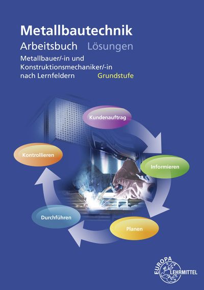 Produktbild: L&ouml;sungen zu 17390 Arbeitsbuch Metallbautechnik Grundstufe