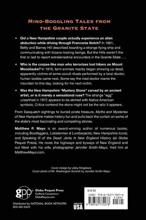 Produktbild: Myths and Mysteries of New Hampshire