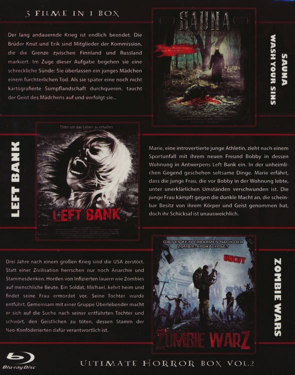 Produktbild: Ultimate Horror Box Vol. 2 [3 BR]