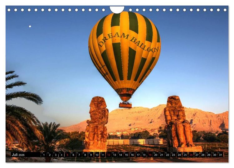 Produktbild: &Auml;gypten - Impressionen (Wandkalender 2026 DIN A4 quer), CALVENDO Monatskalender
