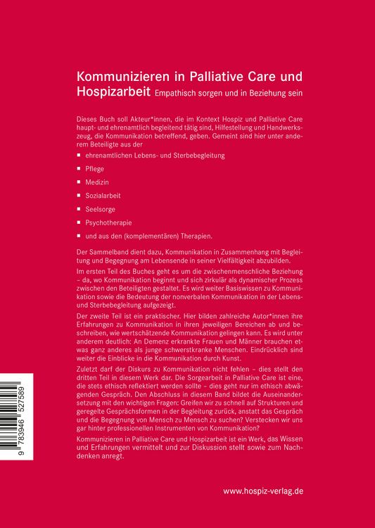 Produktbild: Kommunizieren in Palliative Care und Hospizarbeit