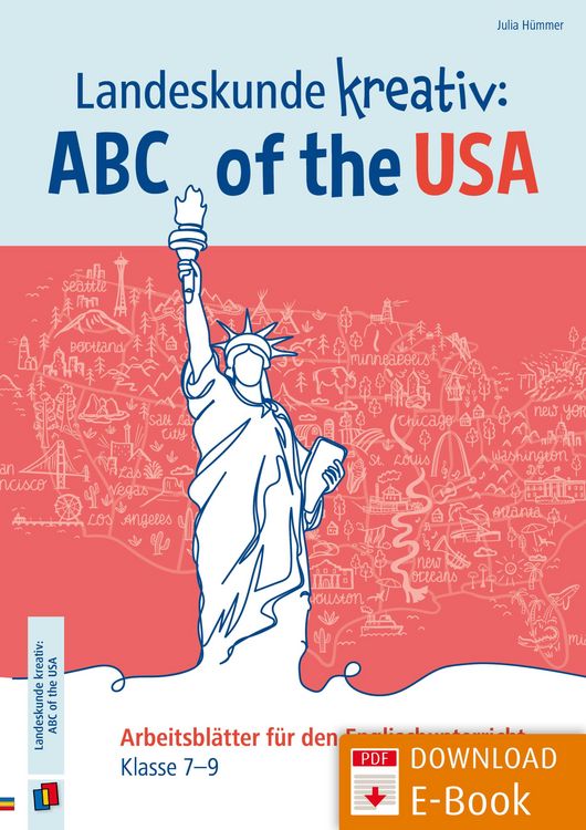 Produktbild: Landeskunde kreativ: ABC of the USA