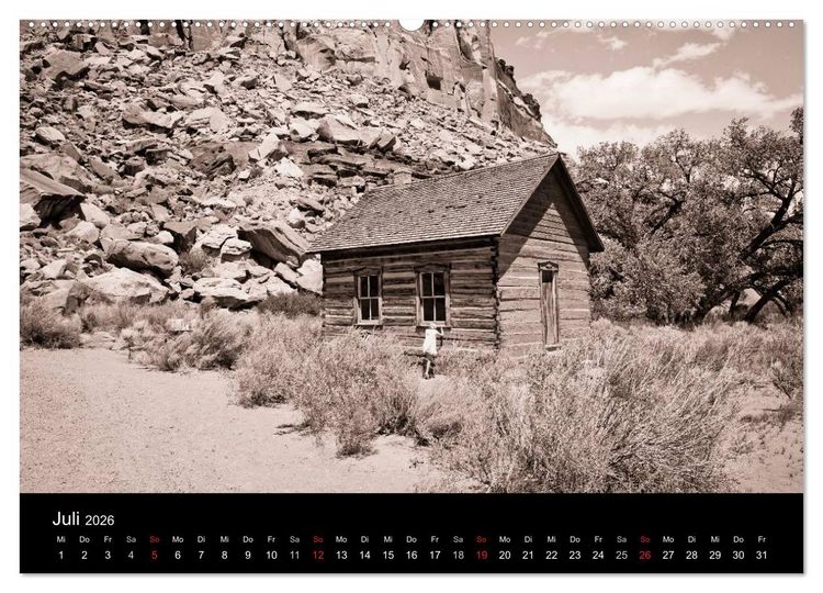 Produktbild: USA - Southwest (Wandkalender 2026 DIN A2 quer), CALVENDO Monatskalender