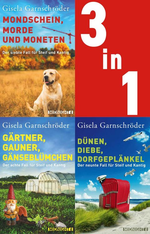 Produktbild: Steif und Kantig ermitteln - Band 7-9 der beliebten Cosy-Crime-Reihe