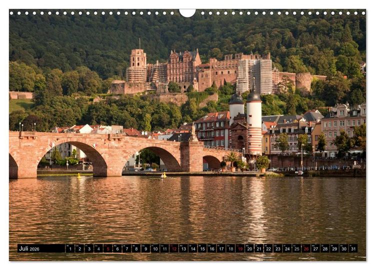 Produktbild: Baden-W&uuml;rttemberg (Wandkalender 2026 DIN A3 quer), CALVENDO Monatskalender