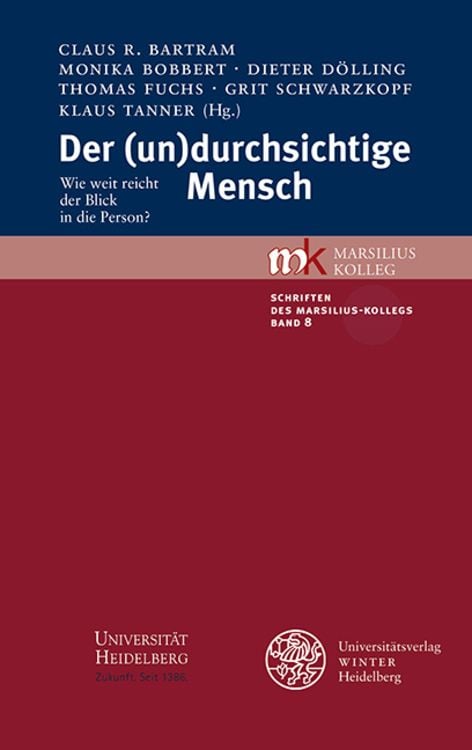 Produktbild: Der (un)durchsichtige Mensch