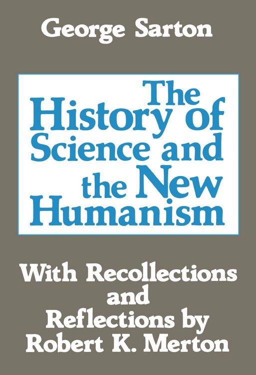 Produktbild: The History of Science and the New Humanism