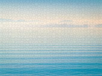 Produktbild: CALVENDO Puzzle Fraueninsel am Morgen | 1000 Teile Lege-Gr&ouml;&szlig;e 64x48cm Foto-Puzzle f&uuml;r gl&uuml;ckliche Stunden