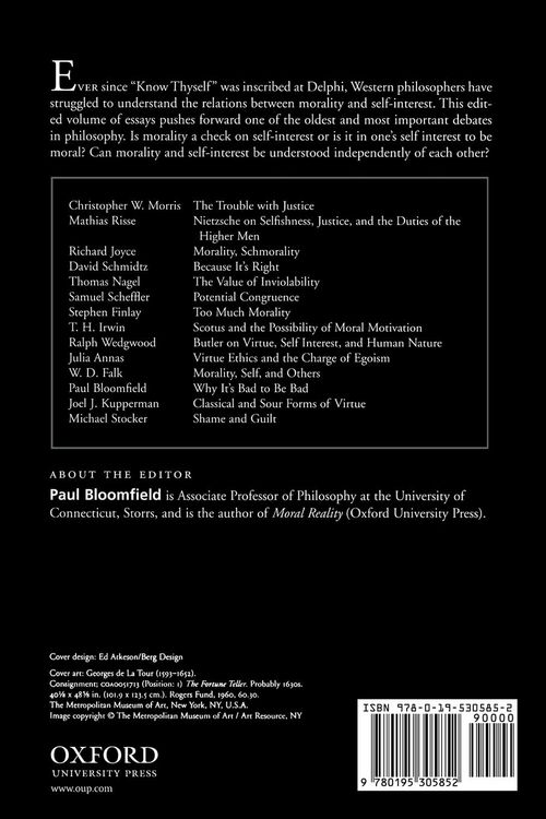 Produktbild: Morality and Self-Interest