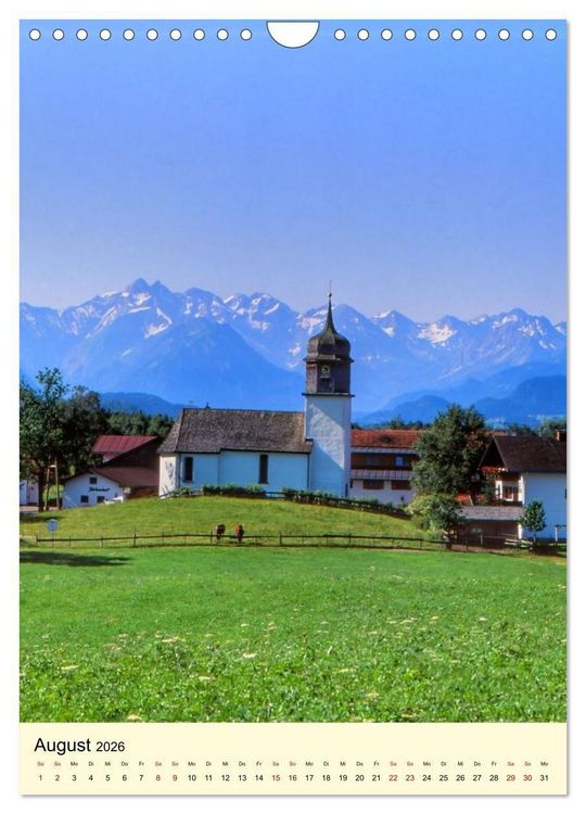 Produktbild: BAYERN. Du bist so sch&ouml;n (Wandkalender 2026 DIN A4 hoch), CALVENDO Monatskalender