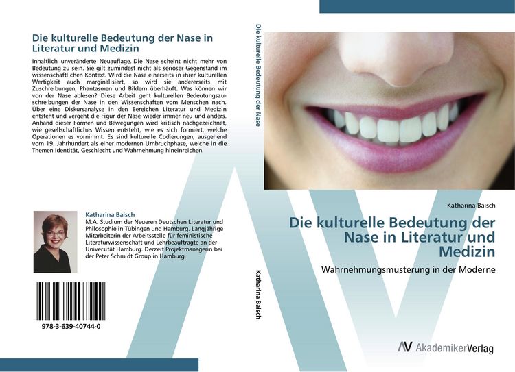 Produktbild: Die kulturelle Bedeutung der Nase in Literatur und Medizin