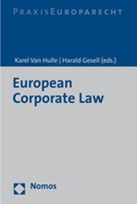Produktbild: European Corporate Law